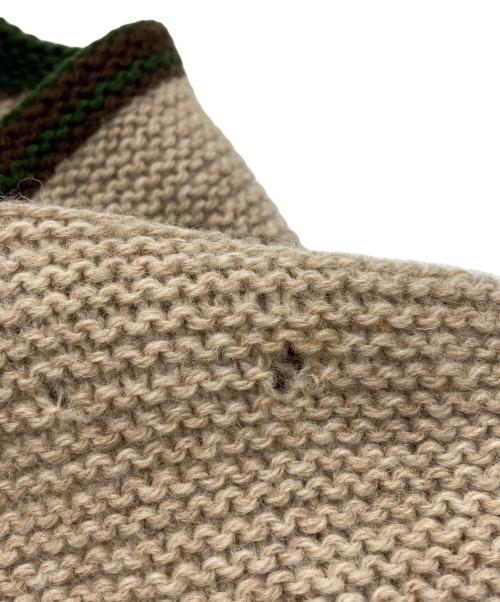 Astri Handarbeit（アストリ ハンドアルバイト）Astri Handarbeit (アストリ ハンドアルバイト) カーディガン ベージュ サイズ:Sの古着・服飾アイテム