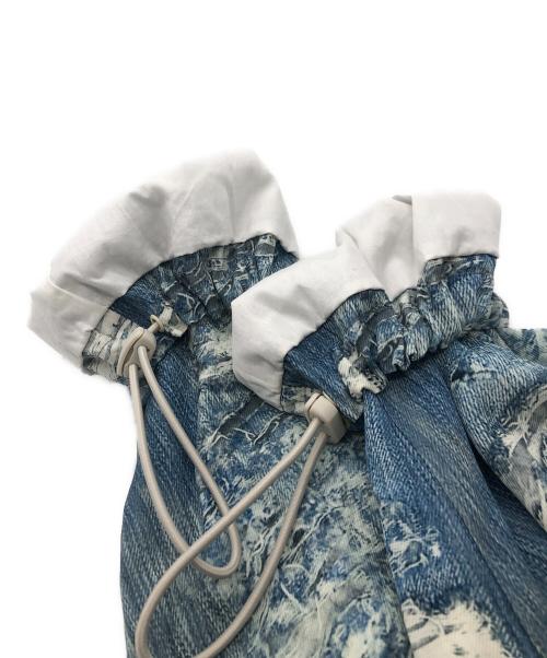 DIESEL（ディーゼル）DIESEL (ディーゼル) J-ALSTON総柄ジップジャケット ブルー サイズ:XLの古着・服飾アイテム