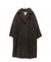 CLANE（クラネ）の古着「DOUBLE LONG BOA COAT」｜ブラウン