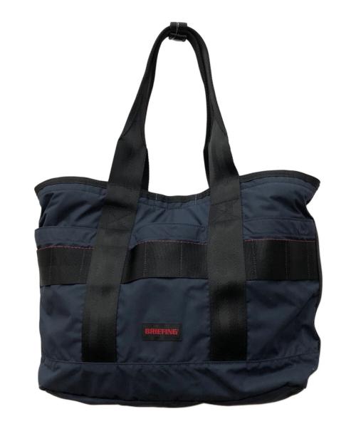 BRIEFING（ブリーフィング）BRIEFING (ブリーフィング) DISCRETE TOTE ネイビーの古着・服飾アイテム
