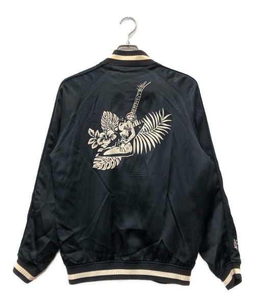 Hysteric Glamour（ヒステリックグラマー）Hysteric Glamour (ヒステリックグラマー) スカジャン ブラック サイズ:Mの古着・服飾アイテム