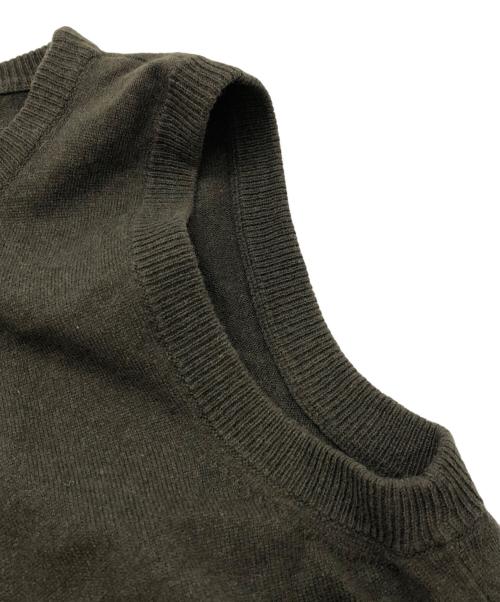Maison Margiela 1（メゾンマルジェラ 1）Maison Margiela 1 (メゾンマルジェラ 1) カシミヤニットワンピース カーキ サイズ:Mの古着・服飾アイテム
