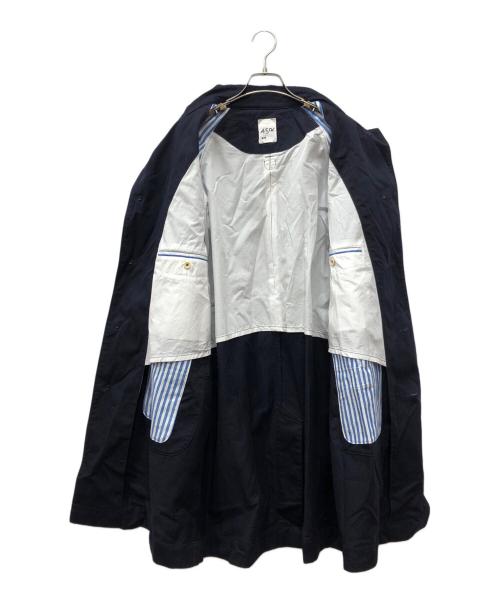 45R（フォーティファイブ・アール）45R (フォーティファイブ・アール) おこめチノの908コート ネイビー サイズ:2 未使用品の古着・服飾アイテム