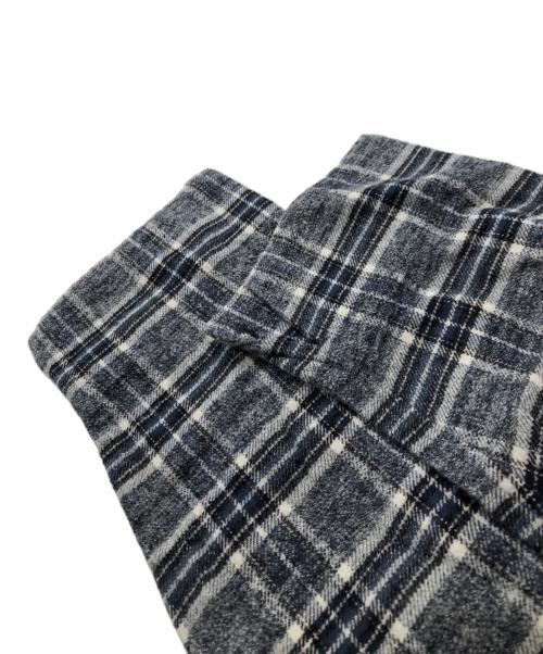 45R（フォーティファイブ・アール）45R (フォーティファイブ・アール) ONEONE いろいろインドのフリルチュニック ネイビー サイズ:00 未使用品の古着・服飾アイテム