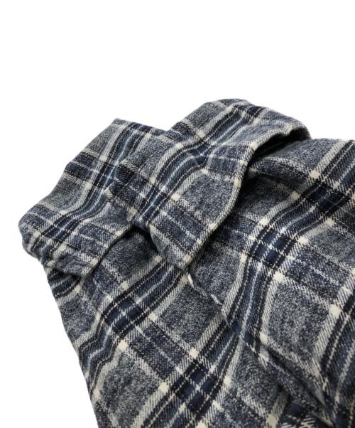 45R（フォーティファイブ・アール）45R (フォーティファイブ・アール) ONEONE いろいろインドのフリルチュニック ネイビー サイズ:00 未使用品の古着・服飾アイテム