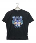 KENZOケンゾー）の古着「ACTUA TIGER TEE」｜ブラック