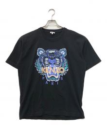 KENZO（ケンゾー）の古着「ACTUA TIGER TEE」｜ブラック