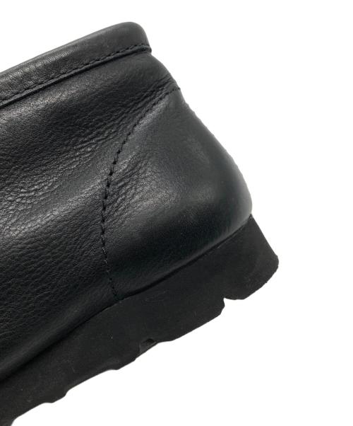 CLARKS（クラークス）CLARKS (クラークス) レザーワラビーブーツ ブラック サイズ:26.5cmの古着・服飾アイテム