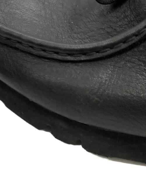 CLARKS（クラークス）CLARKS (クラークス) レザーワラビーブーツ ブラック サイズ:26.5cmの古着・服飾アイテム