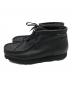 CLARKS (クラークス) レザーワラビーブーツ ブラック サイズ:26.5cm：15000円