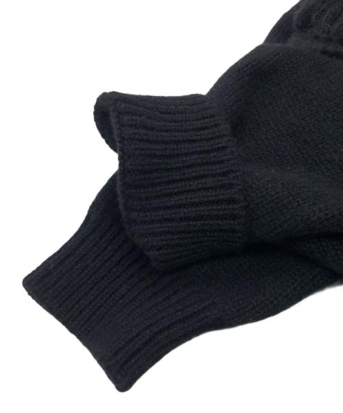 CHANEL（シャネル）CHANEL (シャネル) 半袖ボンボンカシミヤニット ブラック サイズ:38の古着・服飾アイテム