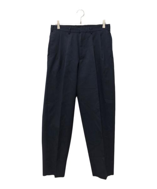 HEUGN（ユーゲン）HEUGN (ユーゲン) ウールソリッド2Pテーパードパンツ ネイビー サイズ:2の古着・服飾アイテム