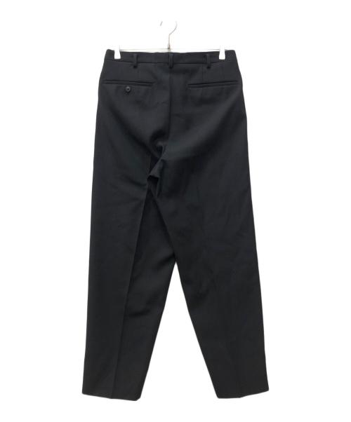 HEUGN（ユーゲン）HEUGN (ユーゲン) ウールソリッド2Pテーパードパンツ ブラック サイズ:2の古着・服飾アイテム
