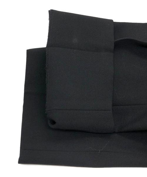 HEUGN（ユーゲン）HEUGN (ユーゲン) ウールソリッド2Pテーパードパンツ ブラック サイズ:2の古着・服飾アイテム