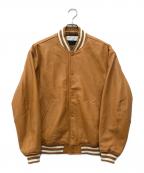 skookum×Retro Gradeスクーカム×レトログレード）の古着「レザースタジャン」｜ブラウン