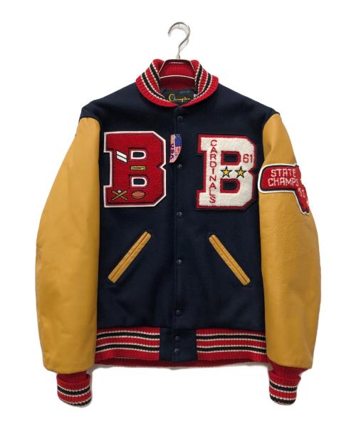 Champion（チャンピオン）Champion (チャンピオン) アワードジャケット ネイビー サイズ:Mの古着・服飾アイテム