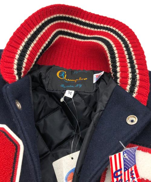 Champion（チャンピオン）Champion (チャンピオン) アワードジャケット ネイビー サイズ:Mの古着・服飾アイテム