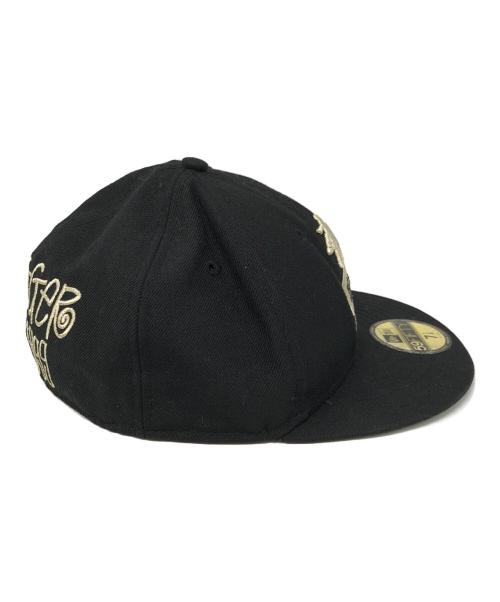 stussy（ステューシー）stussy (ステューシー) New Era (ニューエラ) SWAGGER (スワッガー) コラボベースボールキャップ ブラック サイズ:7 1/4の古着・服飾アイテム