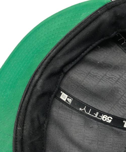 stussy（ステューシー）stussy (ステューシー) New Era (ニューエラ) SWAGGER (スワッガー) コラボベースボールキャップ ブラック サイズ:7 1/4の古着・服飾アイテム