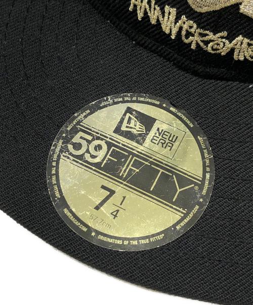 stussy（ステューシー）stussy (ステューシー) New Era (ニューエラ) SWAGGER (スワッガー) コラボベースボールキャップ ブラック サイズ:7 1/4の古着・服飾アイテム