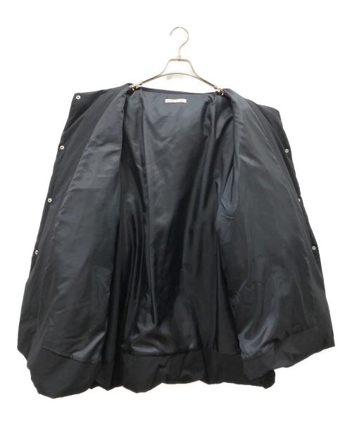 R'IAM-Plage（リアムプラージュ）R'IAM-Plage (リアムプラージュ) マフラー付サイドジップダウンコート ブラック サイズ:Mの古着・服飾アイテム