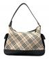 BURBERRY (バーバリー) ノバチェックワンショルダーバッグ ベージュ：18000円