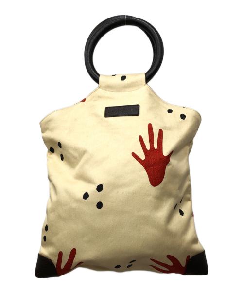 BVLGARI（ブルガリ）BVLGARI (ブルガリ) ビーチ ハンドバッグ ベージュ サイズ:下記参照の古着・服飾アイテム