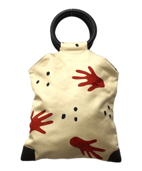 BVLGARI（ブルガリ）BVLGARI (ブルガリ) ビーチ ハンドバッグ ベージュ サイズ:下記参照の古着・服飾アイテム