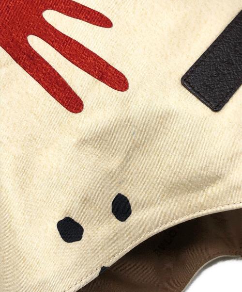 BVLGARI（ブルガリ）BVLGARI (ブルガリ) ビーチ ハンドバッグ ベージュ サイズ:下記参照の古着・服飾アイテム