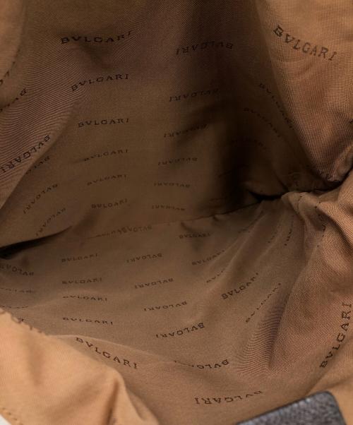 BVLGARI（ブルガリ）BVLGARI (ブルガリ) ビーチ ハンドバッグ ベージュ サイズ:下記参照の古着・服飾アイテム
