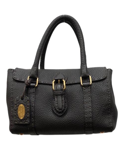 FENDI（フェンディ）FENDI (フェンディ) ハンドバッグ ブラウンの古着・服飾アイテム