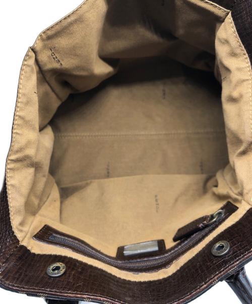 FENDI（フェンディ）FENDI (フェンディ) ハンドバッグ ブラウンの古着・服飾アイテム