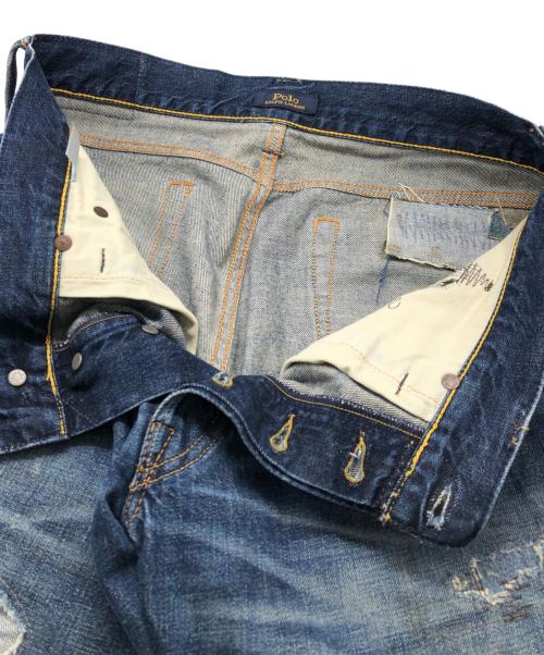 POLO RALPH LAUREN（ポロ・ラルフローレン）POLO RALPH LAUREN (ポロ・ラルフローレン) Varick Slim Straight Jean インディゴ サイズ:32の古着・服飾アイテム