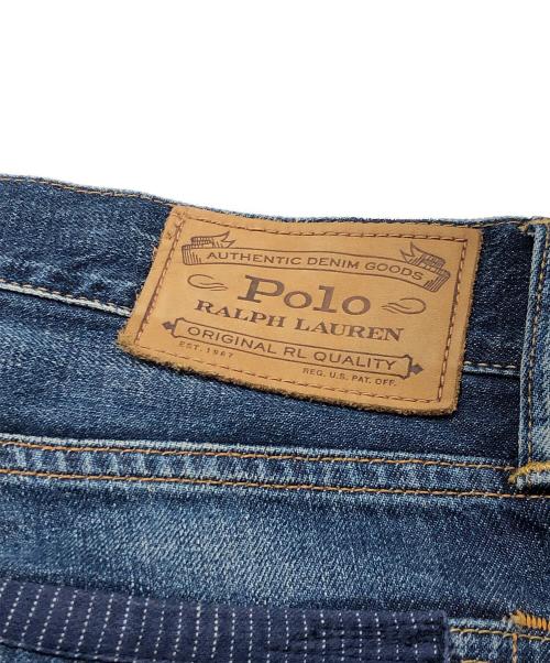 POLO RALPH LAUREN（ポロ・ラルフローレン）POLO RALPH LAUREN (ポロ・ラルフローレン) Varick Slim Straight Jean インディゴ サイズ:32の古着・服飾アイテム