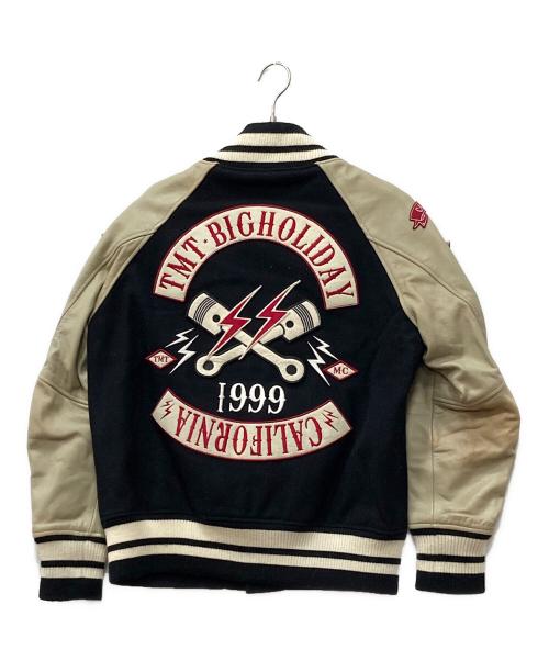 TMT（ティーエムティー）TMT (ティーエムティー) スタジャン ブラック サイズ:Mの古着・服飾アイテム