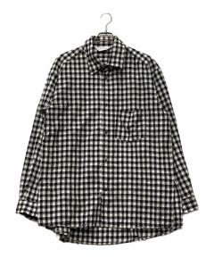 中古・古着通販】ANCELLM (アンセルム) AGING EMBROIDERY SHIRT