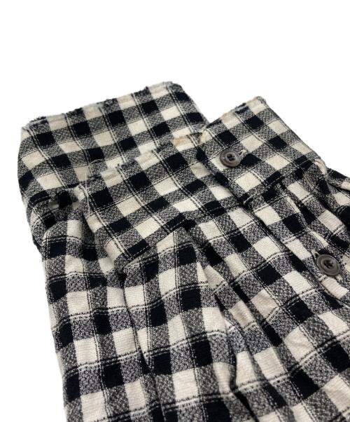 ANCELLM（アンセルム）ANCELLM (アンセルム) C/R CHECK OVER SHIRT ブラック サイズ:2の古着・服飾アイテム