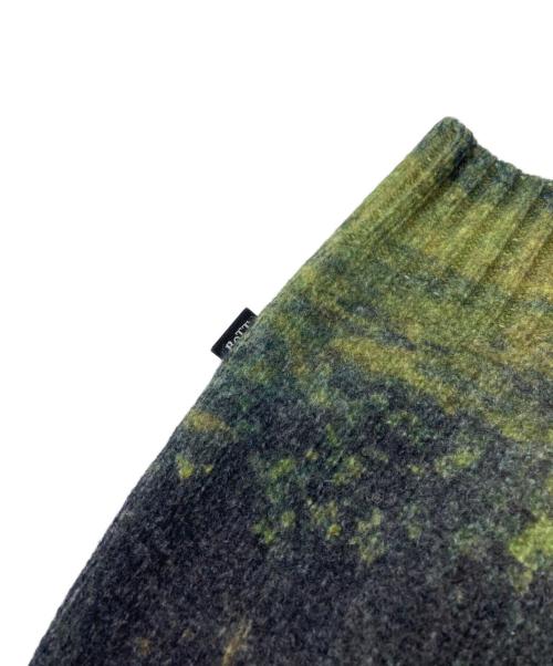 BoTT（ボット）BoTT (ボット) Apple Printed Knit Sweater グリーン サイズ:Lの古着・服飾アイテム