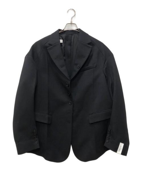 H&M（エイチアンドエム）H&M (エイチアンドエム) rokh (ロク) ボタンディテールウールブレザー ブラック サイズ:下記参照の古着・服飾アイテム