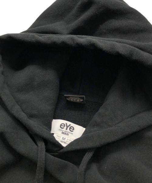 stussy（ステューシー）stussy (ステューシー) eYe COMME des GARCONS JUNYAWATANABE MAN (アイ コム デ ギャルソン ジュンヤ ワタナベ マン) Sweat Parker Custmized ブラック サイズ:Mの古着・服飾アイテム