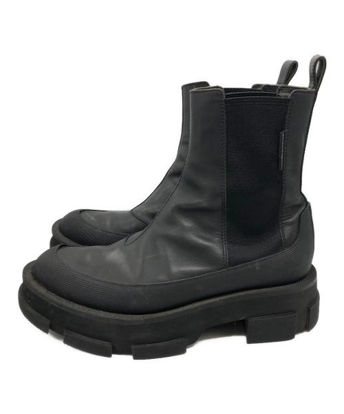 both（ボース）both (ボース) GAO PLATFORM CHELSEA boots ブラック サイズ:41の古着・服飾アイテム