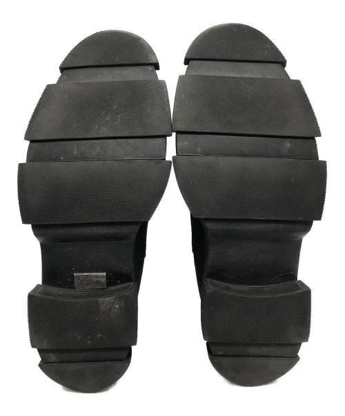 both（ボース）both (ボース) GAO PLATFORM CHELSEA boots ブラック サイズ:41の古着・服飾アイテム