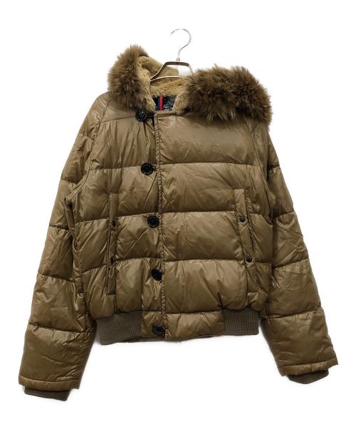 MONCLER（モンクレール）MONCLER (モンクレール) ダウンジャケット ブラウンの古着・服飾アイテム
