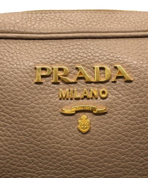 PRADA（プラダ）PRADA (プラダ) ショルダーバッグ ベージュの古着・服飾アイテム