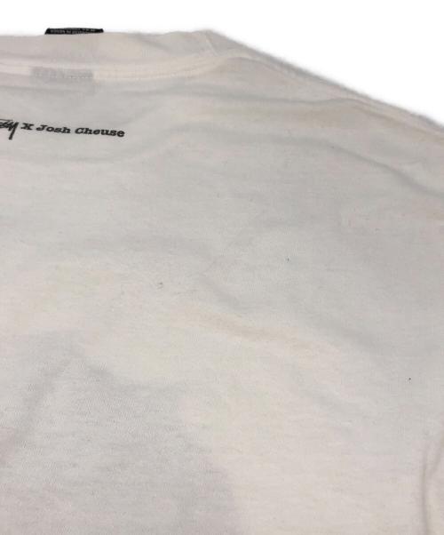 stussy（ステューシー）stussy (ステューシー) JOSH CHEUSE フォトプリントTシャツ ホワイト サイズ:Sの古着・服飾アイテム
