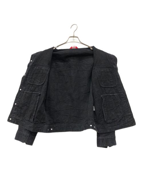 SUPREME（シュプリーム）SUPREME (シュプリーム) 100 Dollar Bill Trucker Jacket ブラック サイズ:Sの古着・服飾アイテム