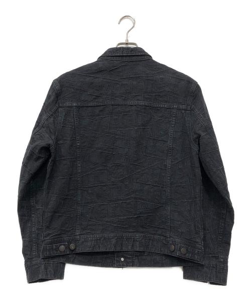 SUPREME（シュプリーム）SUPREME (シュプリーム) 100 Dollar Bill Trucker Jacket ブラック サイズ:Sの古着・服飾アイテム