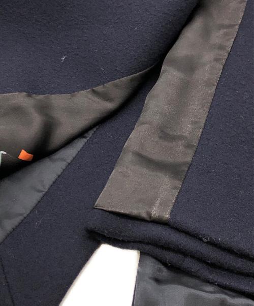 PAUL SMITH（ポールスミス）Paul Smith (ポールスミス) 刺繍チェスターコート ネイビー サイズ:40の古着・服飾アイテム