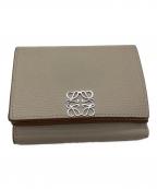 LOEWEロエベ）の古着「3つ折り財布」｜ベージュ