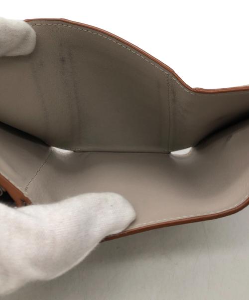 LOEWE（ロエベ）LOEWE (ロエベ) 3つ折り財布 ベージュの古着・服飾アイテム